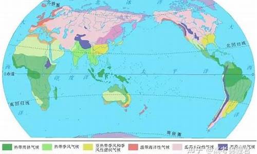 世界气候类型成因,特点及分布归纳图_世界