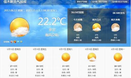 佳木斯天气预报天气预_佳木斯天气预报15天气