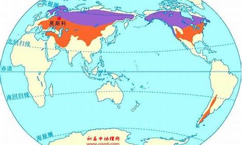 寒带气候类型图及特点_寒带气候类型