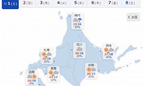 北海道天气预报15天查询_北海道未来30天天气预测